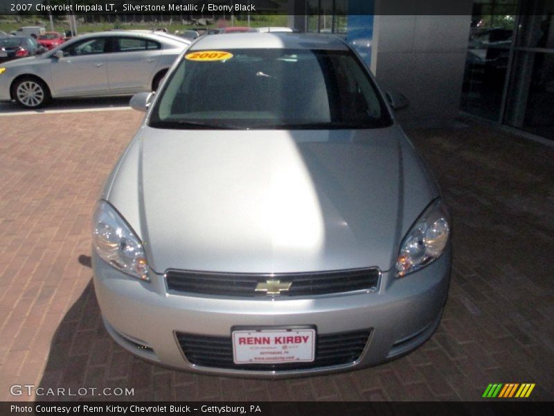 Silverstone Metallic / Ebony Black 2007 Chevrolet Impala LT