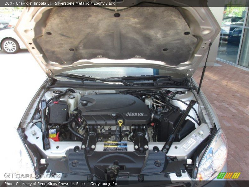 Silverstone Metallic / Ebony Black 2007 Chevrolet Impala LT