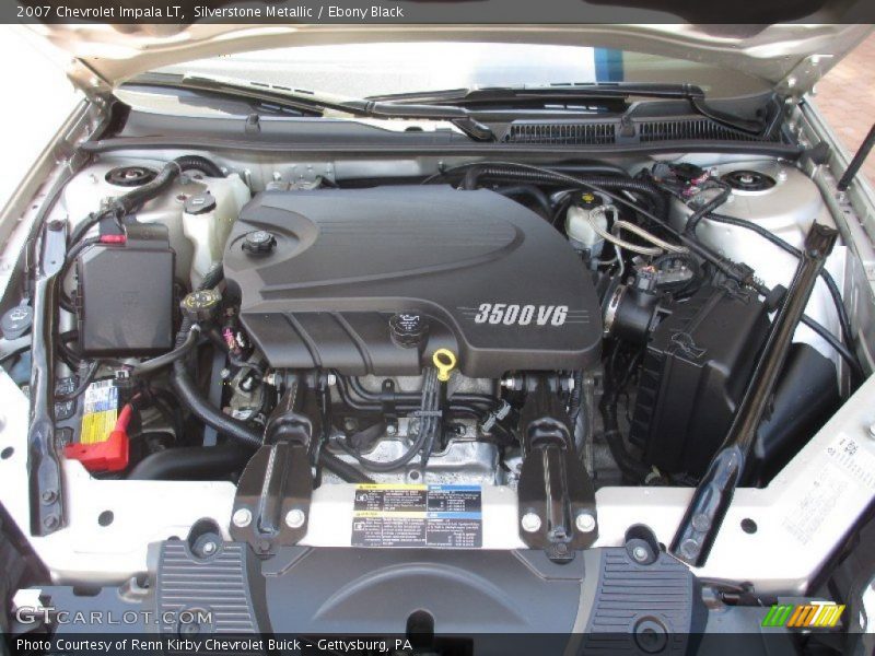 Silverstone Metallic / Ebony Black 2007 Chevrolet Impala LT