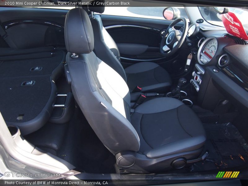Dark Silver Metallic / Grey/Carbon Black 2010 Mini Cooper Clubman