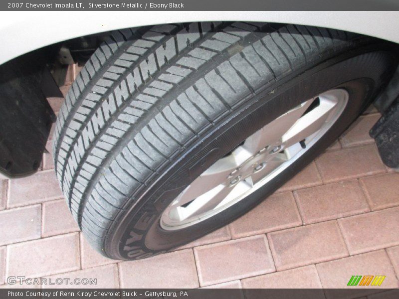 Silverstone Metallic / Ebony Black 2007 Chevrolet Impala LT