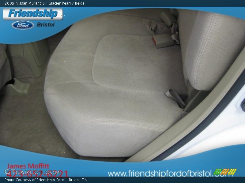 Glacier Pearl / Beige 2009 Nissan Murano S