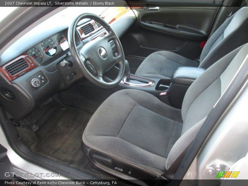 Silverstone Metallic / Ebony Black 2007 Chevrolet Impala LT