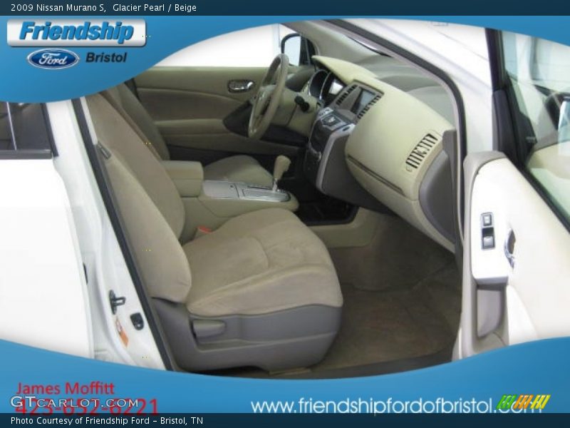 Glacier Pearl / Beige 2009 Nissan Murano S