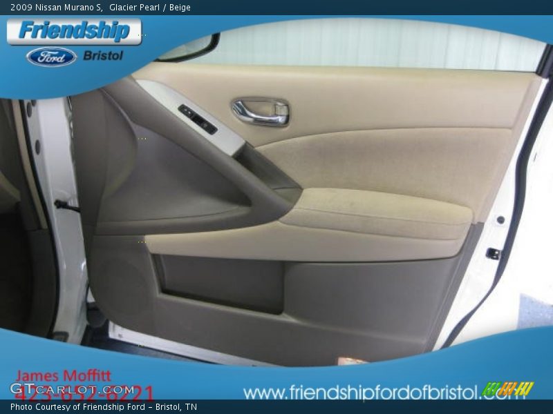 Glacier Pearl / Beige 2009 Nissan Murano S