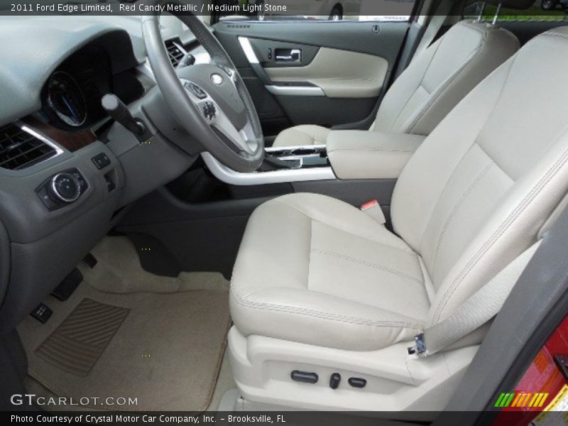  2011 Edge Limited Medium Light Stone Interior