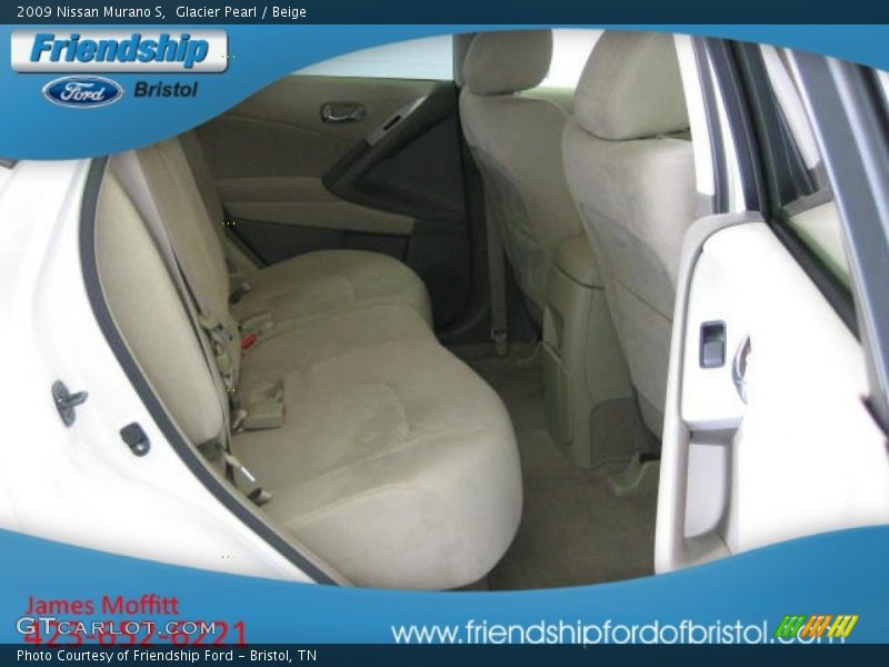 Glacier Pearl / Beige 2009 Nissan Murano S