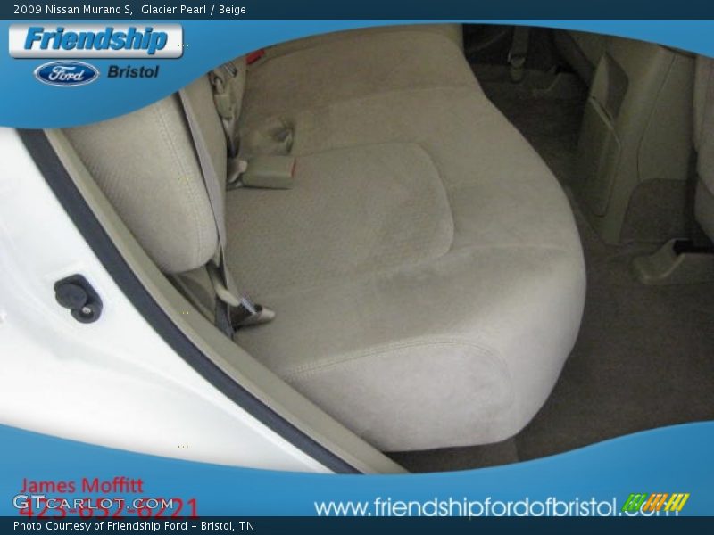 Glacier Pearl / Beige 2009 Nissan Murano S