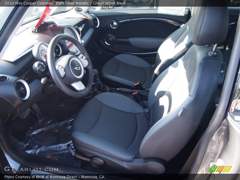 Dark Silver Metallic / Grey/Carbon Black 2010 Mini Cooper Clubman