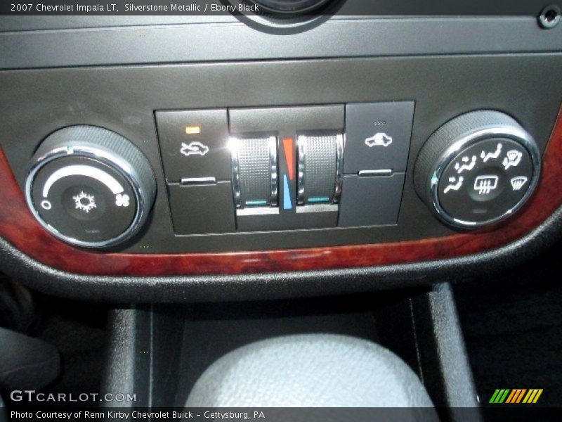 Silverstone Metallic / Ebony Black 2007 Chevrolet Impala LT