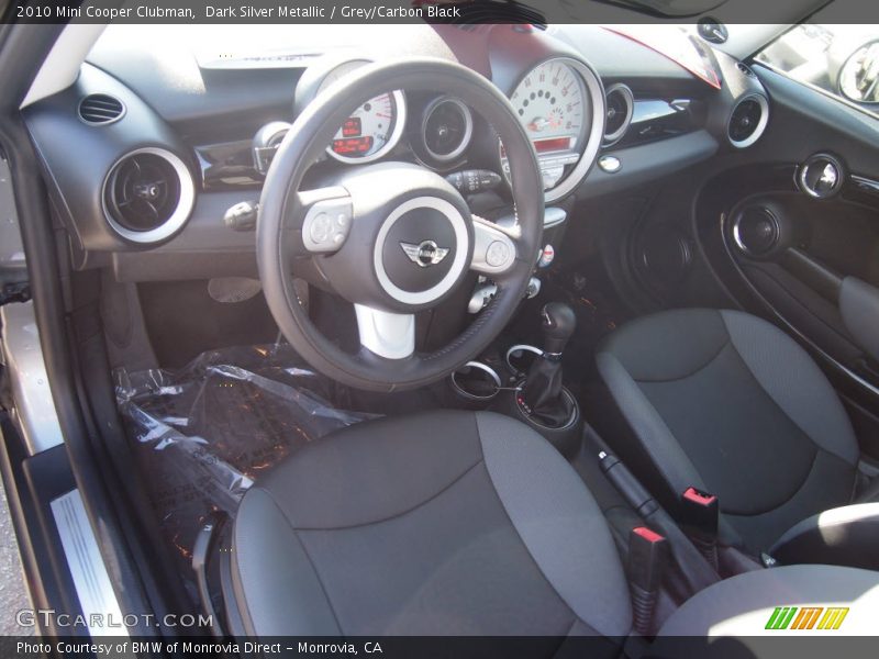 Dark Silver Metallic / Grey/Carbon Black 2010 Mini Cooper Clubman