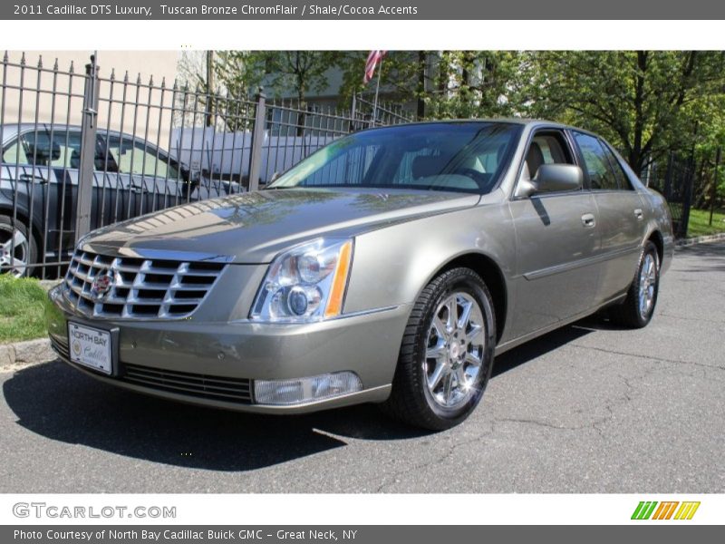Tuscan Bronze ChromFlair / Shale/Cocoa Accents 2011 Cadillac DTS Luxury
