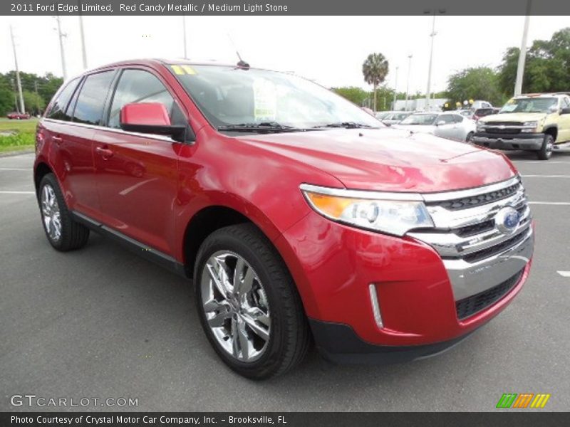 Front 3/4 View of 2011 Edge Limited