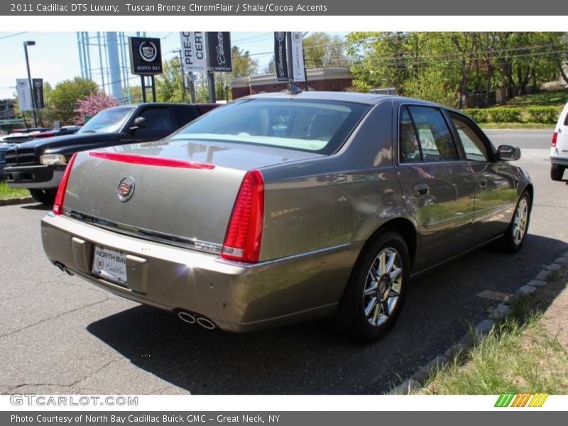 Tuscan Bronze ChromFlair / Shale/Cocoa Accents 2011 Cadillac DTS Luxury