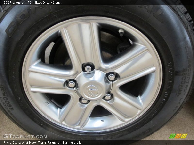 Black Onyx / Stone 2007 Lexus LX 470