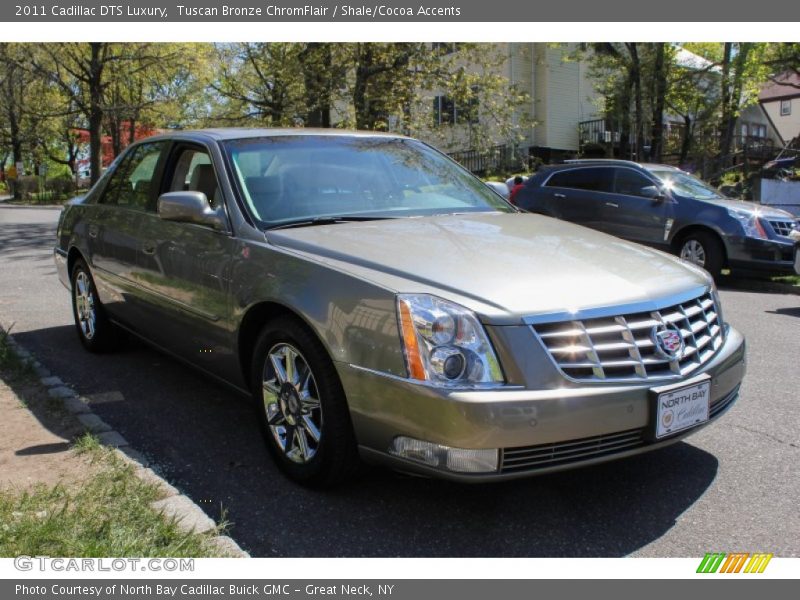 Tuscan Bronze ChromFlair / Shale/Cocoa Accents 2011 Cadillac DTS Luxury