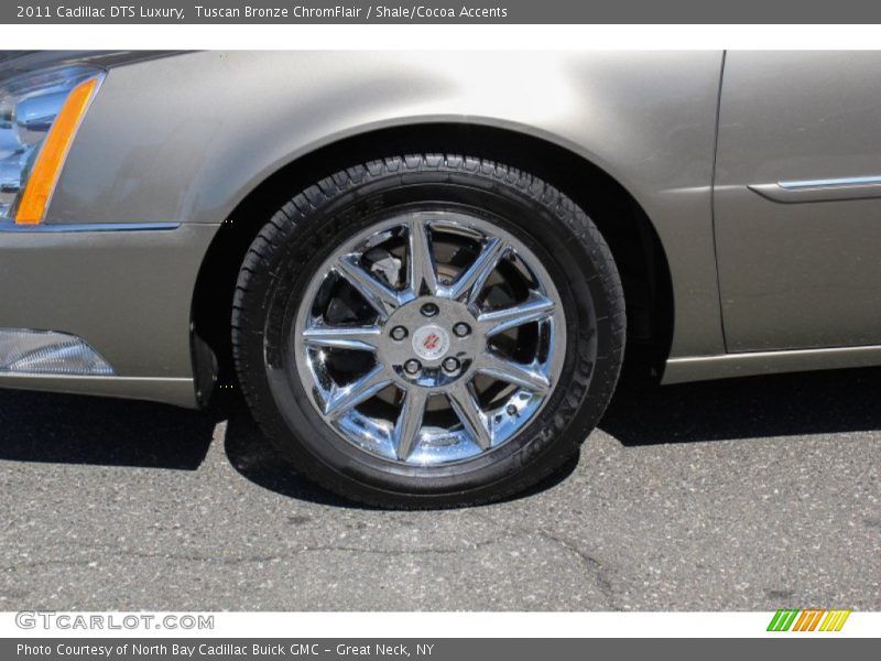 Tuscan Bronze ChromFlair / Shale/Cocoa Accents 2011 Cadillac DTS Luxury