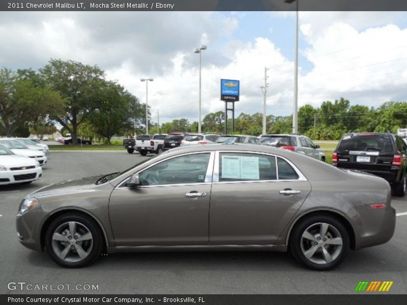 Mocha Steel Metallic / Ebony 2011 Chevrolet Malibu LT