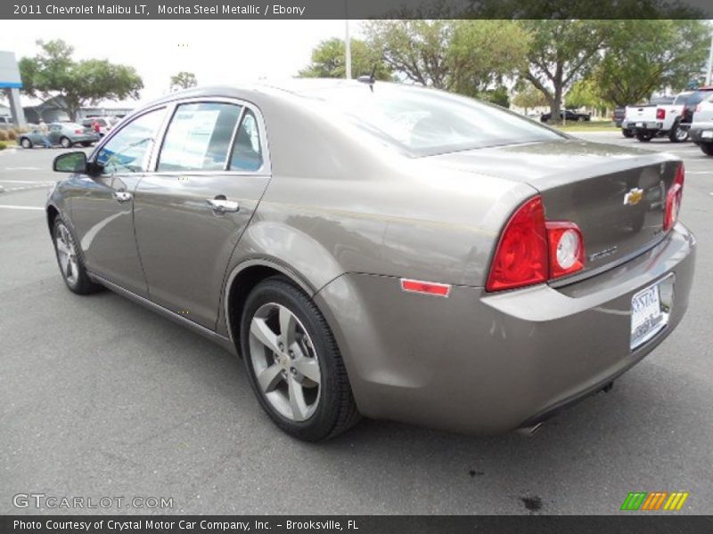 Mocha Steel Metallic / Ebony 2011 Chevrolet Malibu LT
