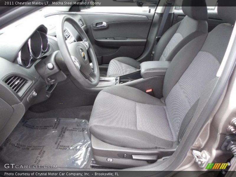 Mocha Steel Metallic / Ebony 2011 Chevrolet Malibu LT