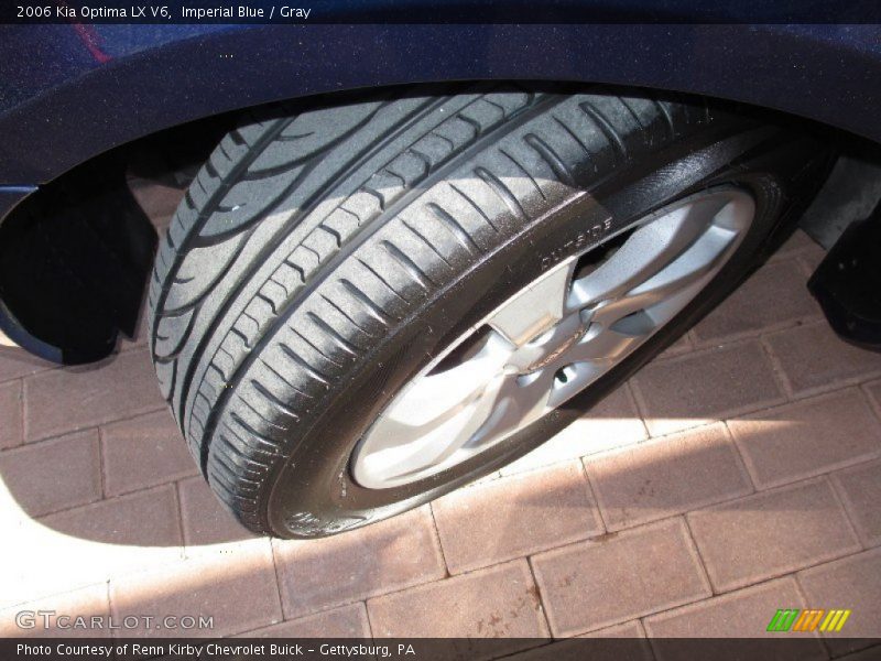 Imperial Blue / Gray 2006 Kia Optima LX V6