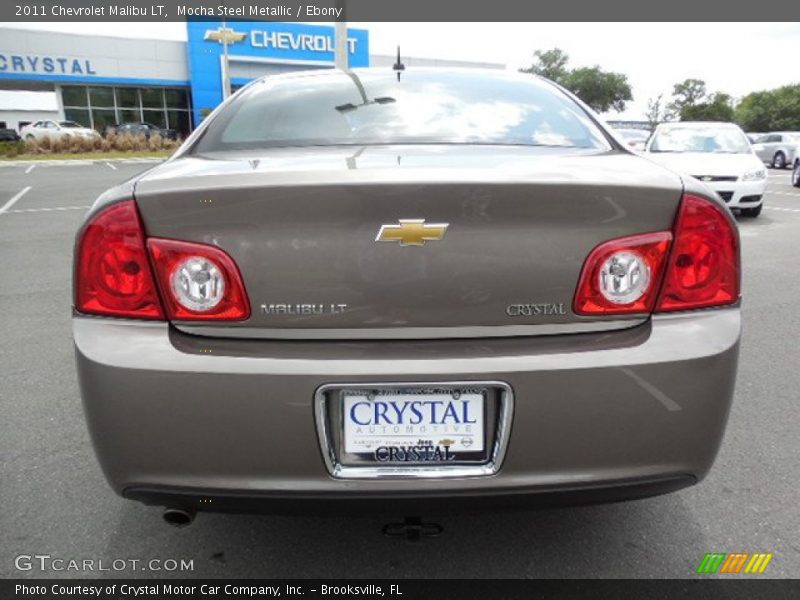 Mocha Steel Metallic / Ebony 2011 Chevrolet Malibu LT