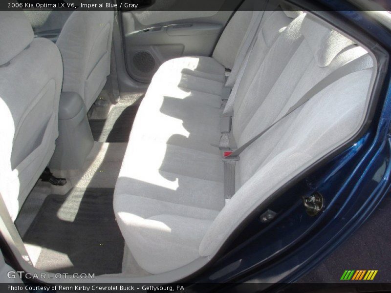 Imperial Blue / Gray 2006 Kia Optima LX V6