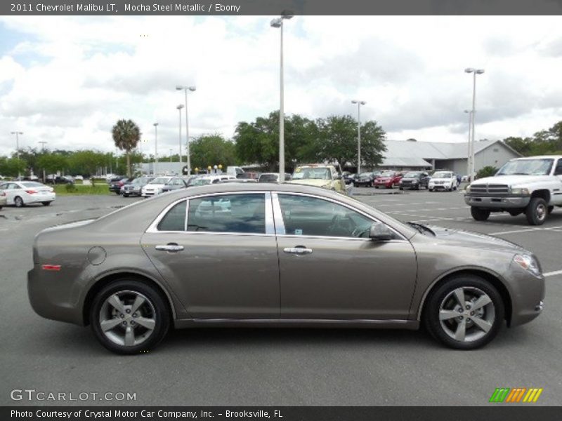 Mocha Steel Metallic / Ebony 2011 Chevrolet Malibu LT