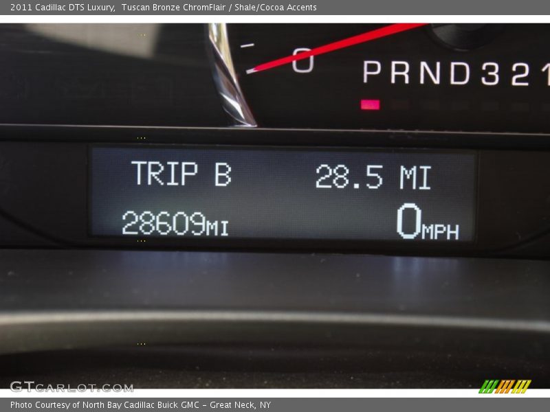 Tuscan Bronze ChromFlair / Shale/Cocoa Accents 2011 Cadillac DTS Luxury