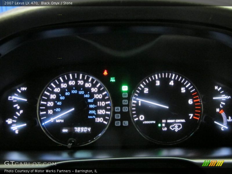 Black Onyx / Stone 2007 Lexus LX 470