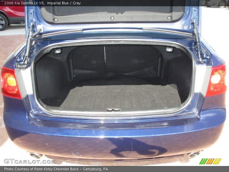 Imperial Blue / Gray 2006 Kia Optima LX V6
