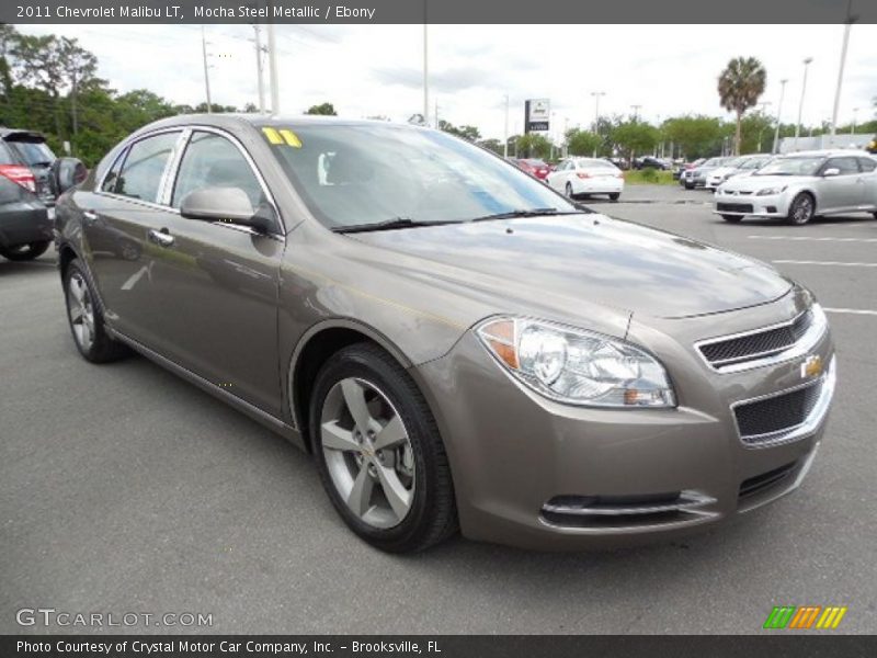 Mocha Steel Metallic / Ebony 2011 Chevrolet Malibu LT