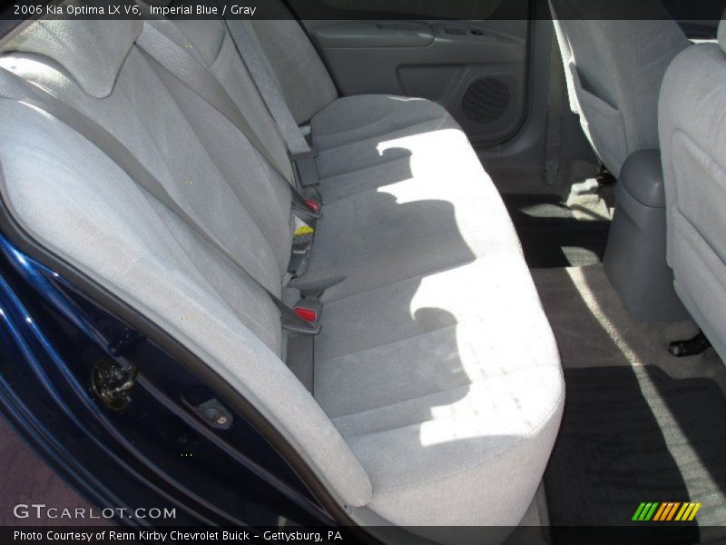 Imperial Blue / Gray 2006 Kia Optima LX V6