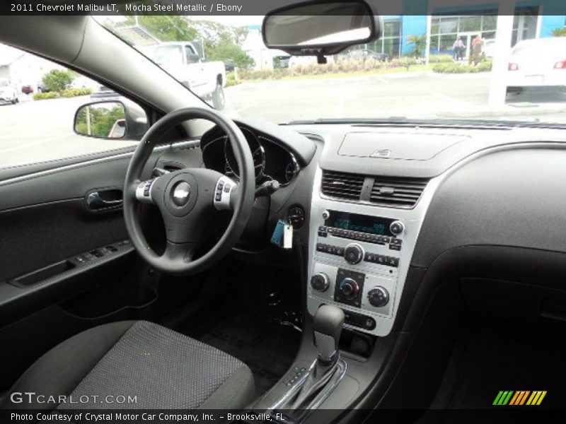 Mocha Steel Metallic / Ebony 2011 Chevrolet Malibu LT