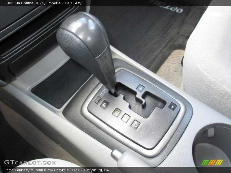 Imperial Blue / Gray 2006 Kia Optima LX V6