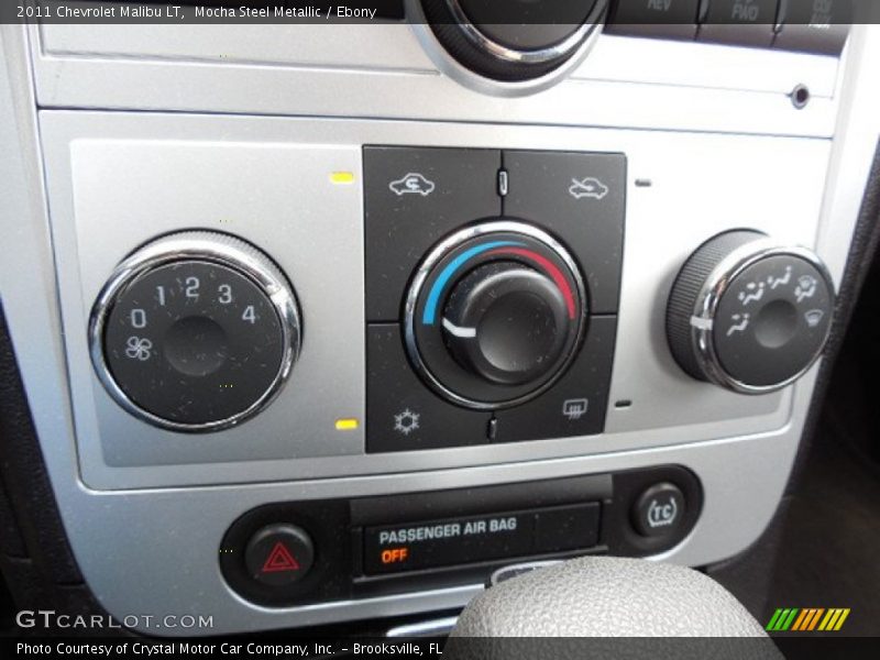 Mocha Steel Metallic / Ebony 2011 Chevrolet Malibu LT