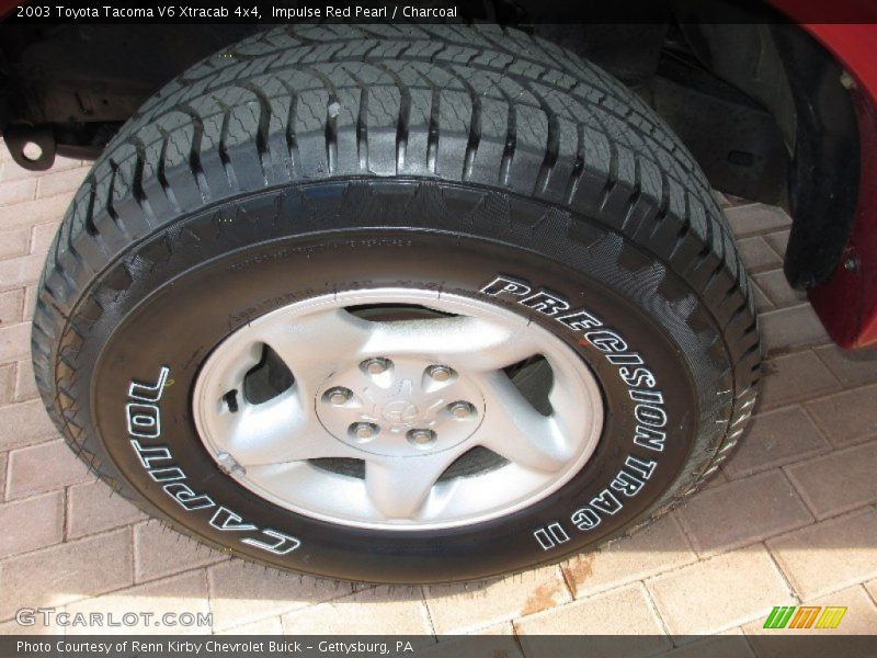 Impulse Red Pearl / Charcoal 2003 Toyota Tacoma V6 Xtracab 4x4
