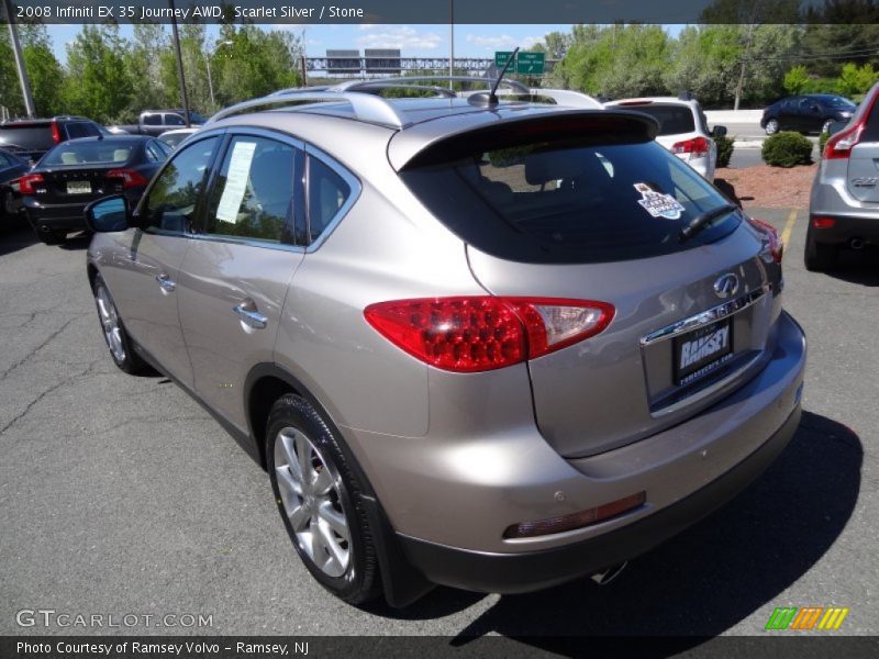 Scarlet Silver / Stone 2008 Infiniti EX 35 Journey AWD