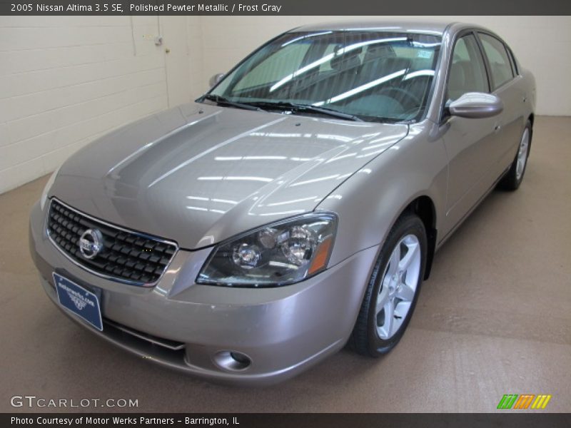 Polished Pewter Metallic / Frost Gray 2005 Nissan Altima 3.5 SE