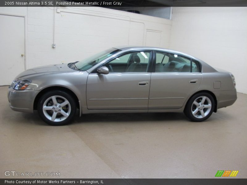 Polished Pewter Metallic / Frost Gray 2005 Nissan Altima 3.5 SE
