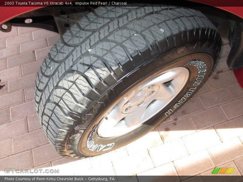 Impulse Red Pearl / Charcoal 2003 Toyota Tacoma V6 Xtracab 4x4