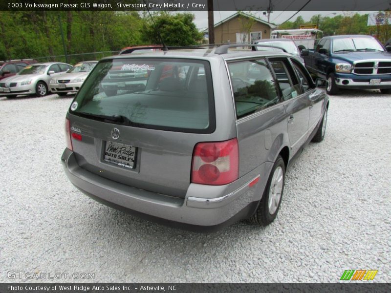 Silverstone Grey Metallic / Grey 2003 Volkswagen Passat GLS Wagon