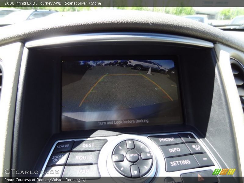 Scarlet Silver / Stone 2008 Infiniti EX 35 Journey AWD