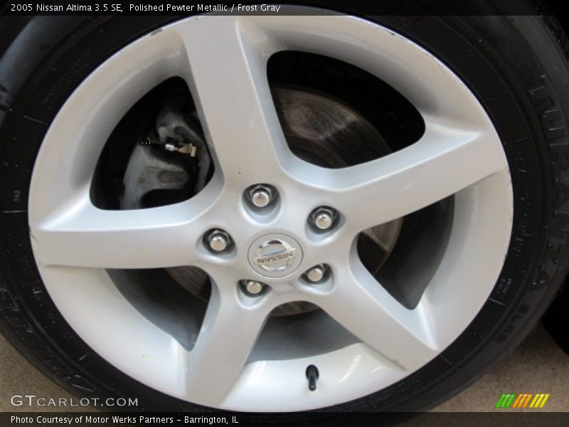 Polished Pewter Metallic / Frost Gray 2005 Nissan Altima 3.5 SE