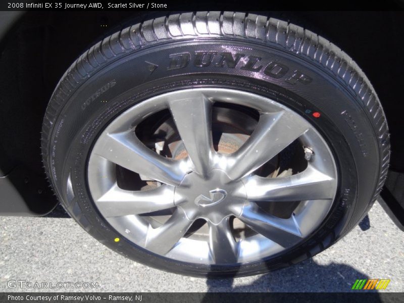 Scarlet Silver / Stone 2008 Infiniti EX 35 Journey AWD