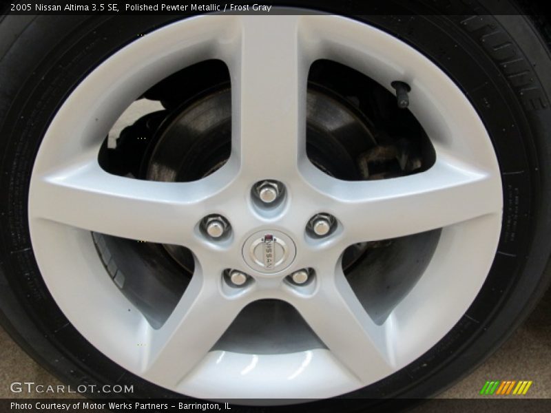Polished Pewter Metallic / Frost Gray 2005 Nissan Altima 3.5 SE