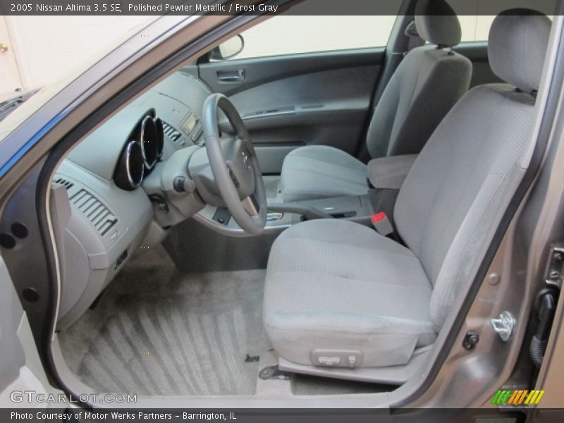 Polished Pewter Metallic / Frost Gray 2005 Nissan Altima 3.5 SE