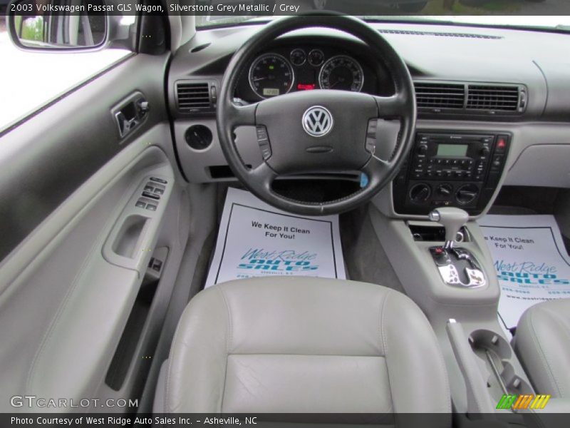 Silverstone Grey Metallic / Grey 2003 Volkswagen Passat GLS Wagon
