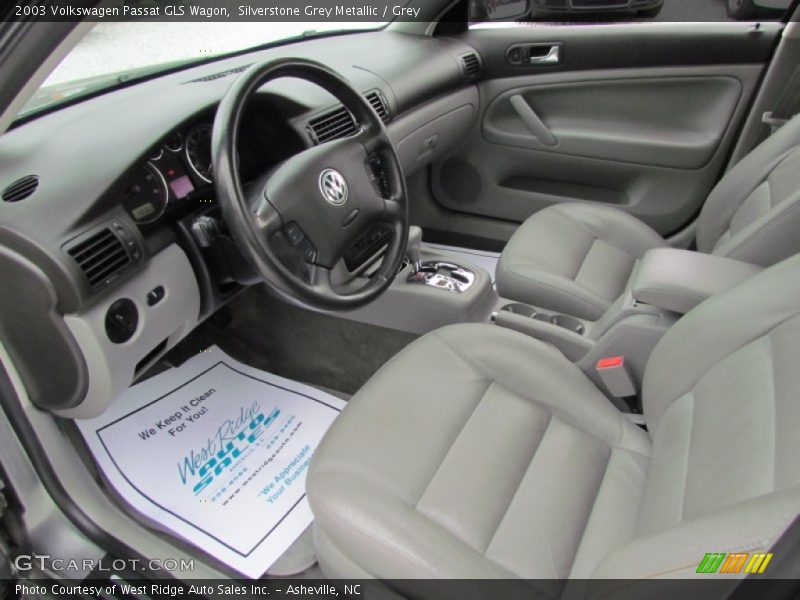 Silverstone Grey Metallic / Grey 2003 Volkswagen Passat GLS Wagon