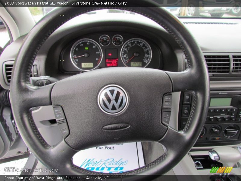 Silverstone Grey Metallic / Grey 2003 Volkswagen Passat GLS Wagon